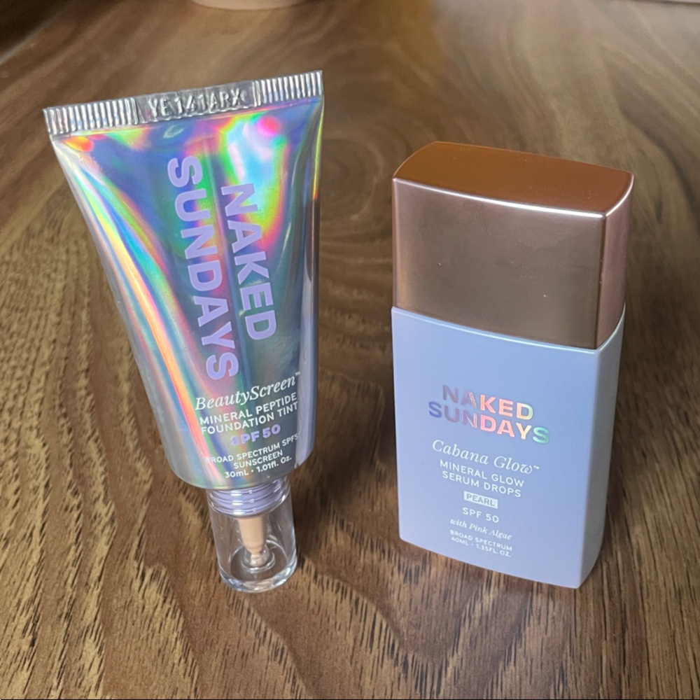 Naked Sundays Beautyscreen and Cabana Glow Set